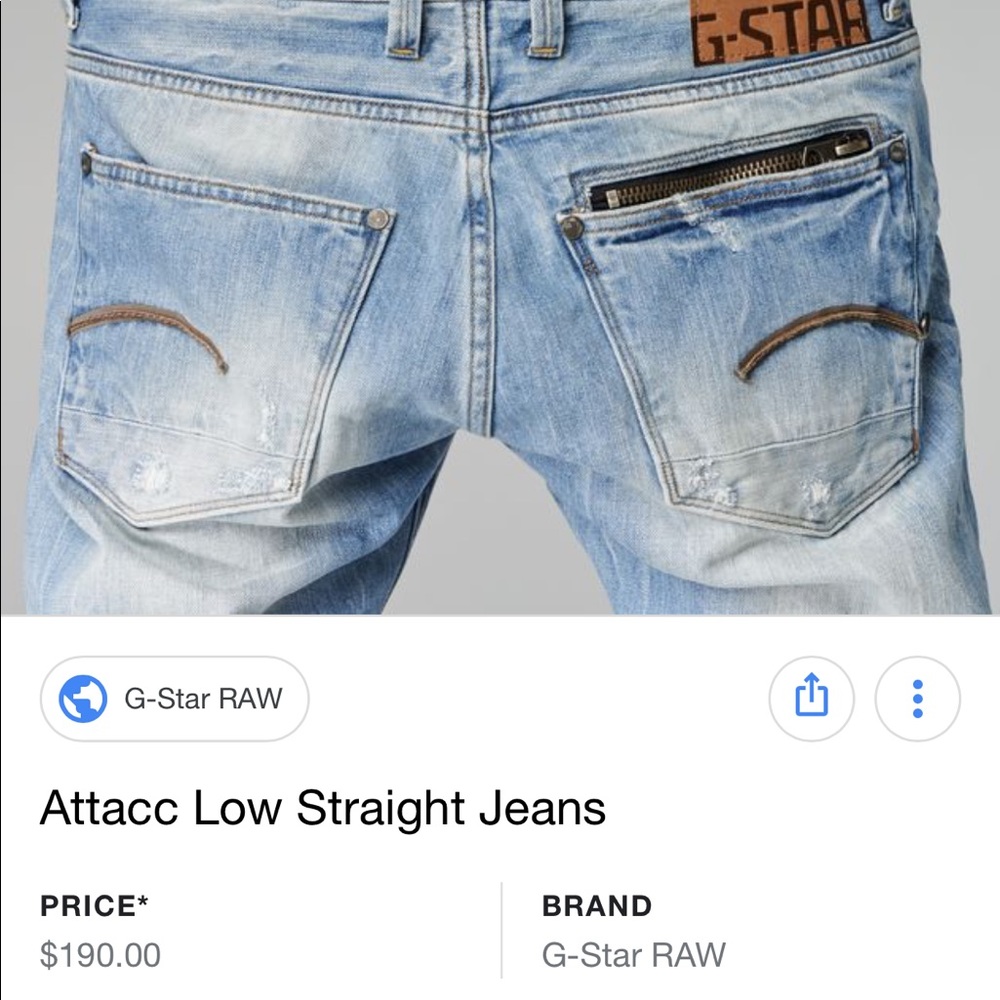 G-Star Raw ATTACC 30x32 Jeans